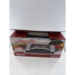 NESCO Compact Vacuum Sealer Machine - Powerful Food Sealing With Moist VS-09